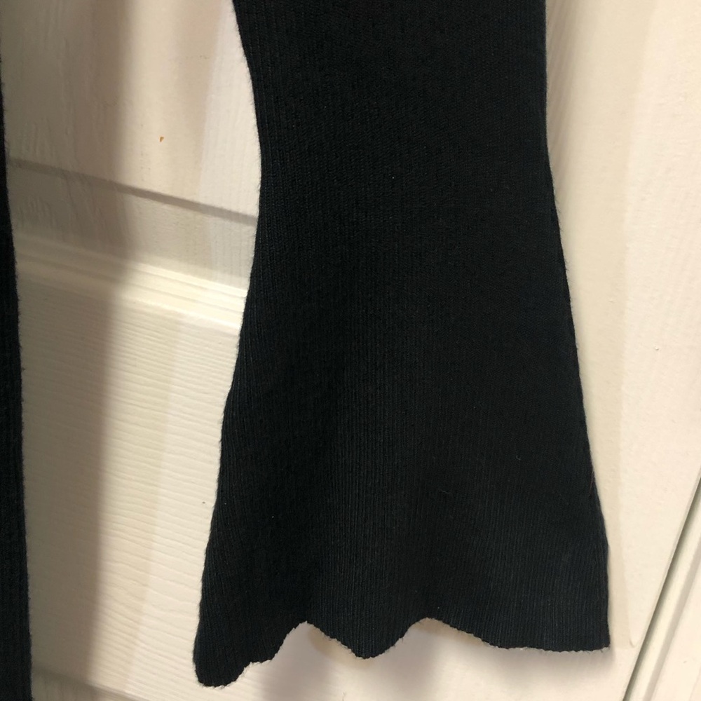 INTEMPO Long Sleeve Form Fitting Cutout Sweater Dress - Picture 6 of 15